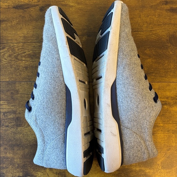 Peter Millar Light Gray Sneakers with Navy Accents - Picture 6 of 8